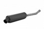 Single Slip-on System W/ Utility Muffler Blk Kaw