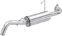 Single Slip-on System W/ 5" Performance Muffler Chrome
