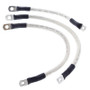 All Balls Racing 94-98 Harley-Davidson FLHR Road King Battery Cable Kit Clear