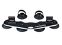SeaSucker Mini Bomber 2-Bike Rack (No HUSKE Plugs Included)