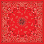 Bandanna Red Paisley