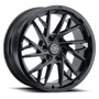 Method Raised MR801 22x10 / 6x5.5 BP / 10mm Offset / 106.25mm Bore - Gloss Black Milled Wheel