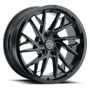 Method Raised MR801 20x9 / 6x135 BP / -12mm Offset / 87mm Bore - Gloss Black Milled Wheel