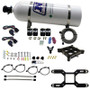 Nitrous Express Dry Quad Stage Billet Crossbar Plate System 100-2000hp (4150 Flange) w/15lb Bottle