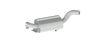 Single Slip-on Center Exit W/ Performance Muffler Cf Tip