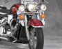 National Cycle 02-07 Honda VTX1800 R/S Retro Front Fender Tips 2pc.