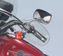 National Cycle 089-09 Harley FXST/96-13 FLHT/FLTR/09-17 FLHR/87-23 FLSCT Hand Deflectors-Lt Tint