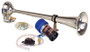 Kleinn Chrome Direct Drive Single Horn/ 13.5In - Chrome-Plated Spun Copper