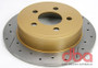 DBA 03-07 Jeep Liberty Rear Street Drilled & Slotted Rotor