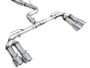 AWE Tuning 22-24 Audi 8Y S3 Track Edition Exhaust - Chrome Silver Tips