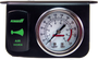 Kleinn Panel Mounted 160 PSI Gauge w/ an Illuminated GREEN Momentary Rocker Switch