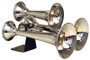 Kleinn Chrome Triple Horn/ 13.5In/11.75In/8.5In - Chrome-Plated Spun Copper