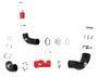 aFe BladeRunner 22-23 Kia Stinger L4-2.5L (t) Aluminum Hot and Cold Charge Pipe Kit - Red