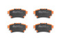 DBA 20-22 Toyota Corolla Hatchback Rear XP Performance Brake Pads