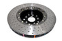 DBA 18-21 Subaru WRX STI Front 5000 Series 2-Piece Drilled Rotor w/Black Hat