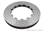 DBA 2018 Subaru WRX Front 5000 Series Drilled Ring w/NAS Nuts