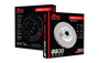 DBA 2018 Subaru WRX Front 5000 Series Drilled Ring w/NAS Nuts