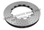 DBA 2007 Audi S6 Front 5000 Series Drilled Ring w/NAS Nuts