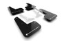 Rally Armor 23-26 Acura Integra Type S Black Mud Flap w/White Logo
