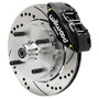 Wilwood 73-76 Porsche 914 Front Powerlite Brake Kit Drilled & Slotted - Black