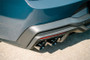 Corsa 24+ Ford Mustang Dark Horse 5.0L 3in Dual Rear Axle-Back w/Twin 4.5in Black PVD Slash Tips