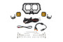 Diode Dynamics 14-18 Polaris RZR XP Stage Series LED Grille Kit - Pro Yellow Fog