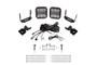 Diode Dynamics 14-18 Polaris RZR XP Stage Series SS5 A-Pillar Pod Kit - Sport White Combo