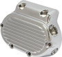 Trans End Cover 5 Speed Finned Chrome Big Twin 87-06