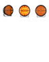 Rigid Industries 360-Series 9in LED Off-Road Spot Beam - Amber