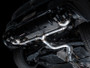 AWE Tuning MK8 Volkswagen Golf R 3in Track Edition Quad Exhaust - Diamond Black Tips