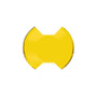 KC HiLiTES SlimLite 8in. LED Light Shield SAE Driving (Shield Only) - Selective Yellow