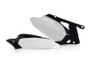 Acerbis 10-13 Yamaha YZ450F Side Panels - White/Black