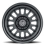ICON Anza 17x8.5 5x5.5 0mm Offset 4.75in BS 108mm Hub Bore Satin Black Wheel