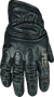 Speed and Strength Rust and Redemption Leather Gloves Black - Small