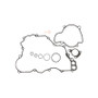 Cometic 05-12 KTM 250SX-F Bottom End Gasket Kit