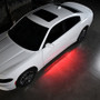 Putco 11-23 Dodge Charger Police Pursuit Blade Rocker Kits Sideliners - Red/Blue w/ White Override