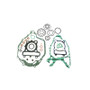 Athena 97-15 Yamaha TW 200 Complete Gasket Kit (Excl Oil Seal)