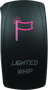 DragonFire Racing Lighted Switch Whip On/Off Red