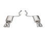 Corsa 2024+ Ford Mustang V8 5.0L 3in Axle-Back Exhaust System w/ Twin 4in Polished Pro-Series Tips