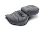 Mustang 00-08 Honda VT1100 Sabre,97-08 Spirit,87-97 Shadow,95-01 Ace Tour 1PC Seat Regal- Black