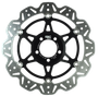 EBC 98-02 Kawasaki ZX6R ZX 600 G/J Front Left/Right Vee Floating Black Rotor