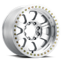 Raceline RT260M Avenger 17x9in / 5x139.7 BP / -12mm Offset / 107.95mm Bore - Machined Beadlock Wheel