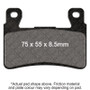 EBC 98-99 Honda CBR 900 RR Fireblade Front Left/Right Sintered HH/R Brake Pads