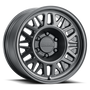 Raceline 451B Ryno 17x8.5in / 5x150 BP / 0mm Offset / 110.5mm Bore - Satin Black Wheel
