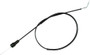 Black Vinyl Throttle Cable