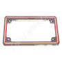 Letric Lighting 11-17 HD Softail FXS/B/ 12-17 FLS/S  Perfect Plate Light License Plate Frame Chrome