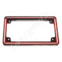 Letric Lighting 11-17 HD Softail FXS/B/ 12-17 FLS/S Perfect Plate Light License Plate Frame Black