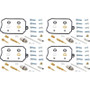 All Balls Racing 1996 Yamaha XVZ 1300 A Royal Star Carburetor Rebuild Kit