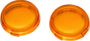 Kuryakyn Bullet Style Lens For Harley-Davidson Amber