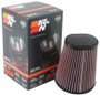 K&N Universal Clamp-On Air Filter 3-1/2in 10 Degree Flange 5-3/4in B 4-1/2in x 3-1/4in T 7in H